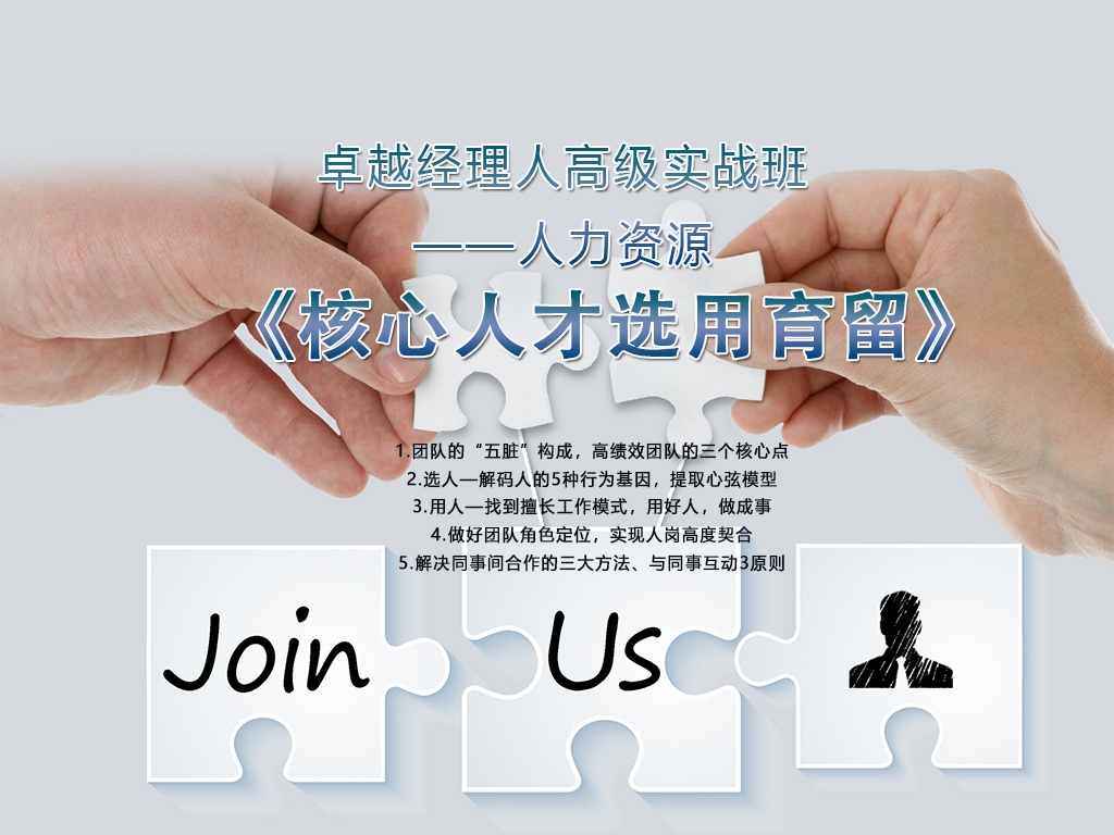 核心人才选用育留