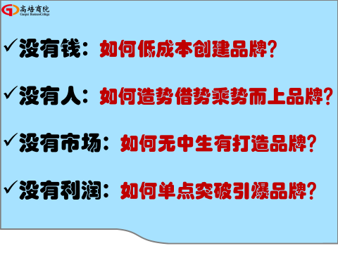 商界精英实战赢利系统之品牌系统核心课程《企业品牌管理》