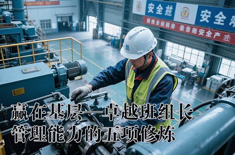 赢在基层—卓越班组长管理能力的五项修炼