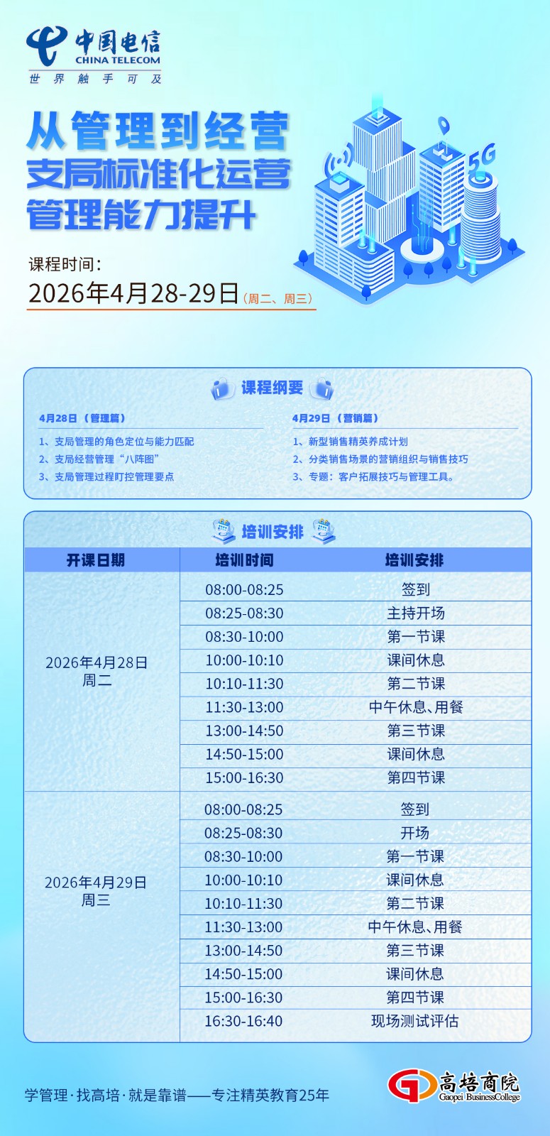 《从管理到经营》专题内训课程