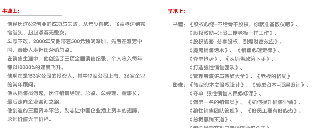商界精英实战赢利系统精品增值课之商战股权心经